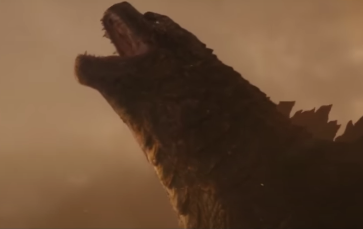 Shouting Godzilla Blank Meme Template