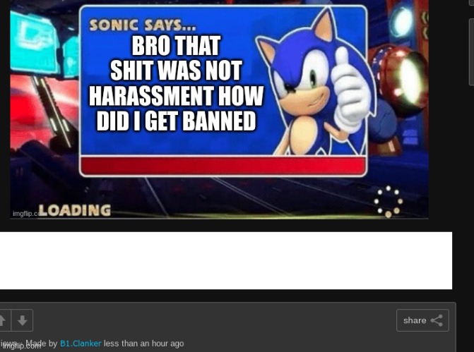 bro didn't do anything istg | made w/ Imgflip meme maker