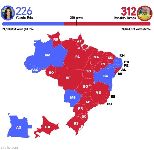 Brazil is cooked ☠️ | made w/ Imgflip meme maker
