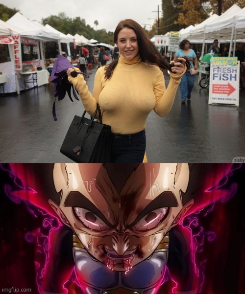 image tagged in vegeta drool | made w/ Imgflip meme maker