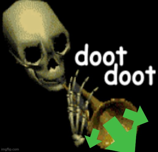 Doot Doot Skeleton | image tagged in doot doot skeleton | made w/ Imgflip meme maker