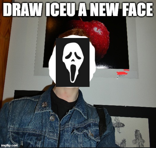 WAZZUP | image tagged in draw iceu a new face | made w/ Imgflip meme maker