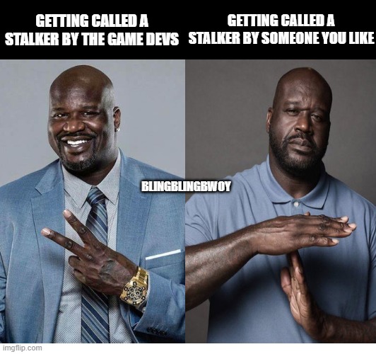 STALKER 2 Shaq | BLINGBLINGBWOY | image tagged in stalker game,stalker 2,shaq,time out,smiling shaq,memes | made w/ Imgflip meme maker