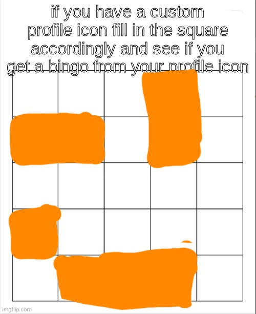 profile icon bingo | image tagged in profile icon bingo | made w/ Imgflip meme maker