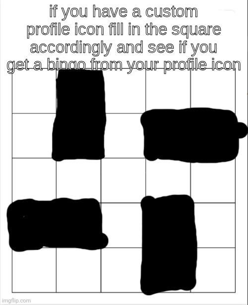 profile icon bingo | image tagged in profile icon bingo | made w/ Imgflip meme maker