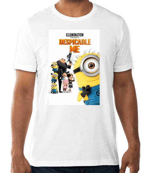 Despicable Me (2010) T-Shirt Blank Meme Template