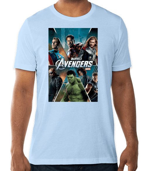 Marvel's Avengers (2012) T-Shirt Blank Meme Template