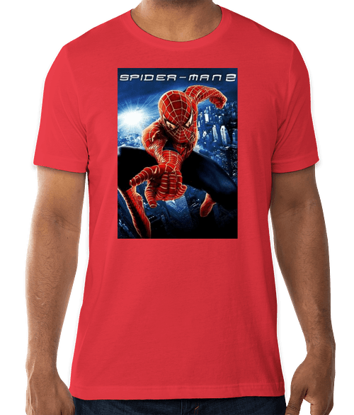 Spider-Man 2 (2004) T-Shirt Blank Meme Template