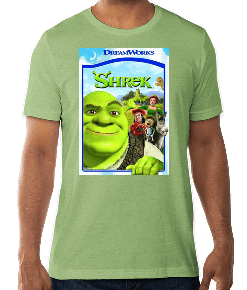 Shrek (2001) T-Shirt Blank Meme Template