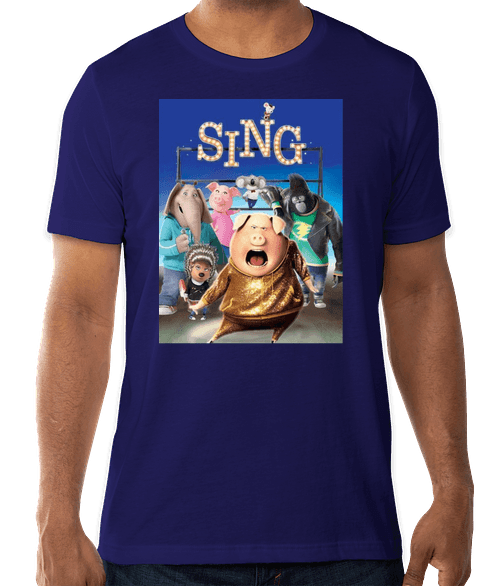 Sing (2016) T-Shirt Blank Meme Template