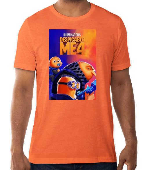 Despicable Me 4 (2024) T-Shirt Blank Meme Template