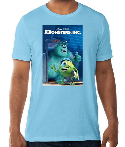 Monsters, Inc. (2001) T-Shirt Blank Meme Template