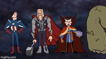 The next Avengers ? | image tagged in gifs,superheroes | made w/ Imgflip video-to-gif maker