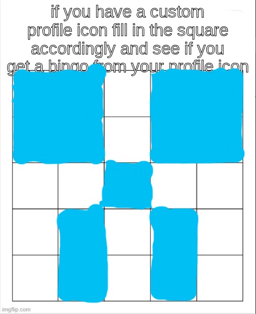 profile icon bingo | image tagged in profile icon bingo | made w/ Imgflip meme maker