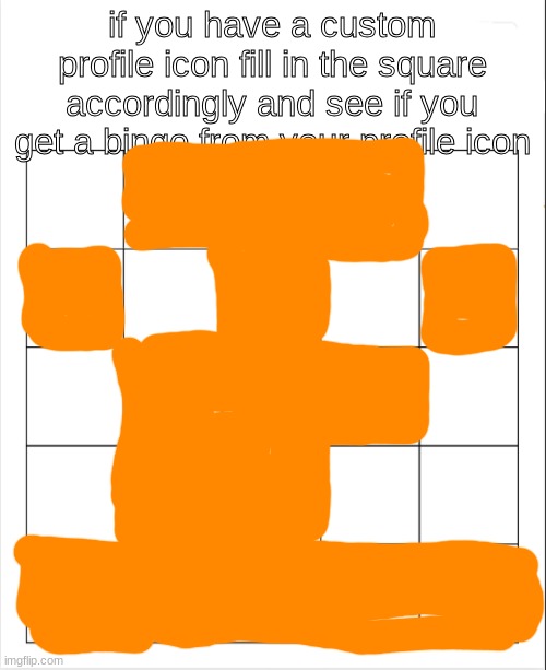 profile icon bingo | image tagged in profile icon bingo | made w/ Imgflip meme maker