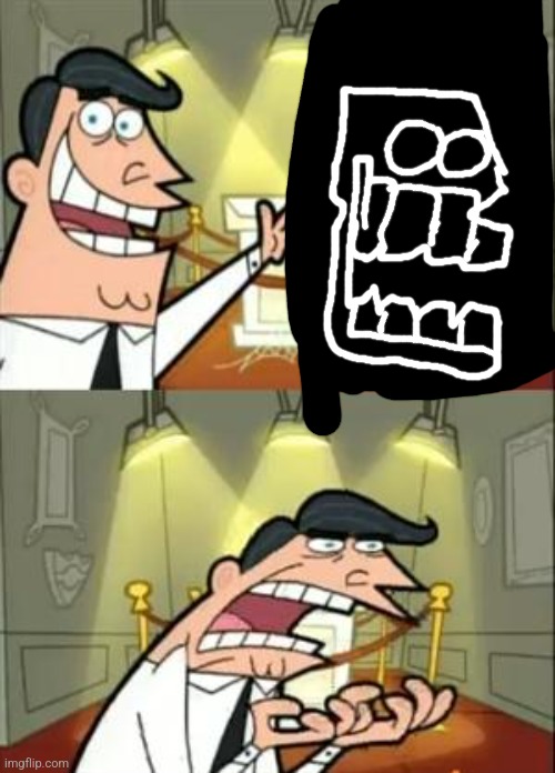 I drew his skull | image tagged in memes,this is where i'd put my trophy if i had one | made w/ Imgflip meme maker