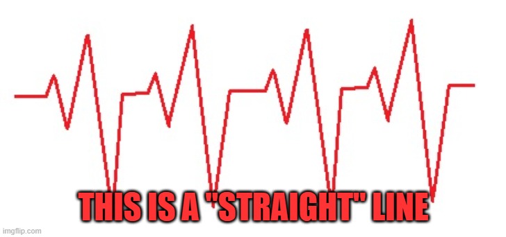 THIS IS A "STRAIGHT" LINE | made w/ Imgflip meme maker