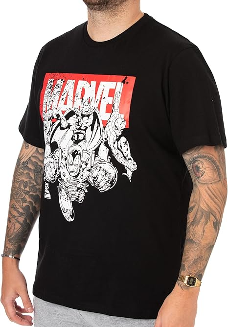 Marvel (1939) T-Shirt Blank Meme Template