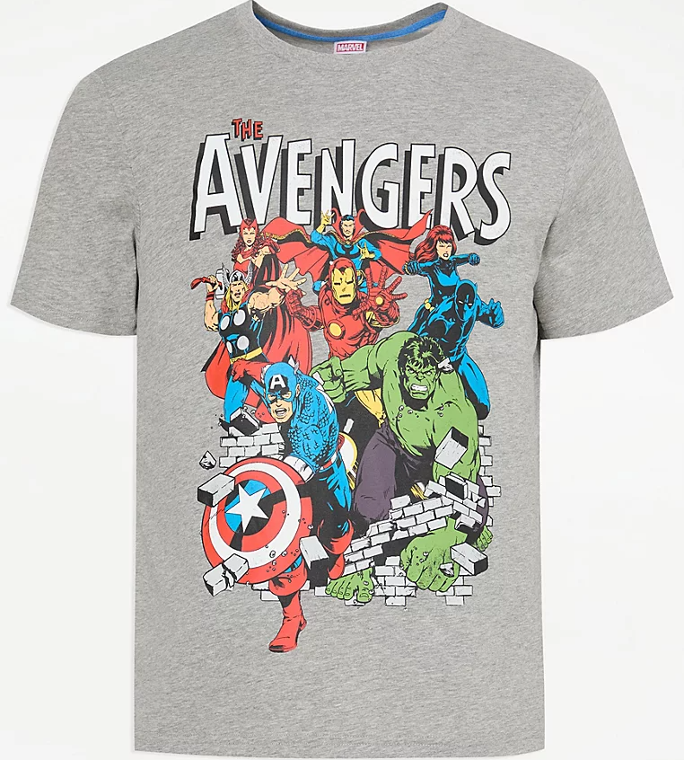 The Avengers (1963) T-Shirt Blank Meme Template