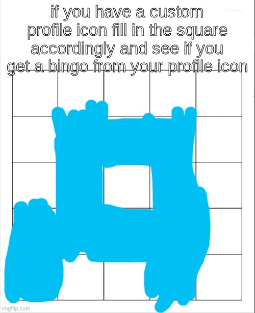 profile icon bingo | image tagged in profile icon bingo | made w/ Imgflip meme maker