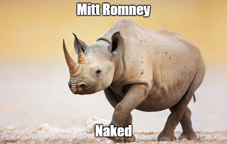 Mitt Romney Naked | made w/ Imgflip meme maker