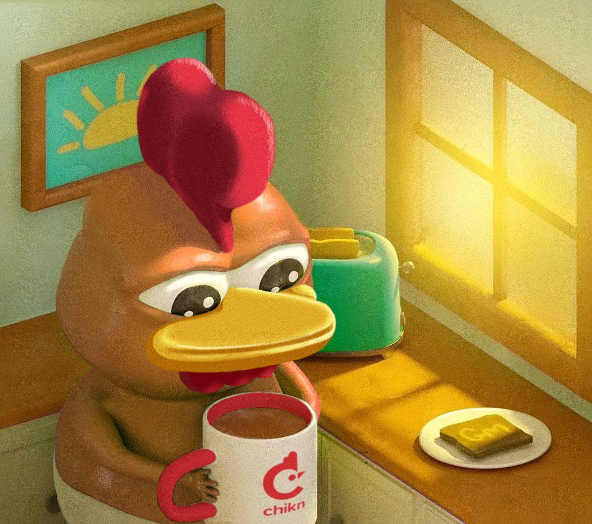 COQINU gm Blank Meme Template