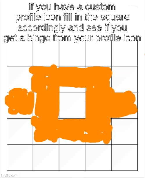 profile icon bingo | image tagged in profile icon bingo | made w/ Imgflip meme maker