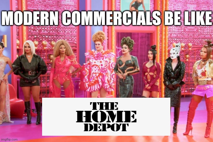 "Home renovation is for everyone" | MODERN COMMERCIALS BE LIKE | image tagged in modern commercials,weird,funny,memes,pop culture | made w/ Imgflip meme maker