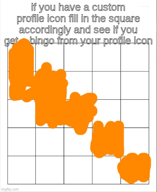 profile icon bingo | image tagged in profile icon bingo | made w/ Imgflip meme maker