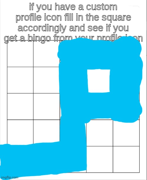 profile icon bingo | image tagged in profile icon bingo | made w/ Imgflip meme maker