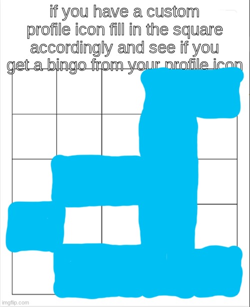 profile icon bingo | image tagged in profile icon bingo | made w/ Imgflip meme maker