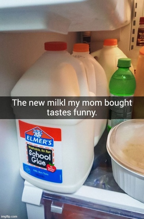 New Milk | image tagged in repost | made w/ Imgflip meme maker