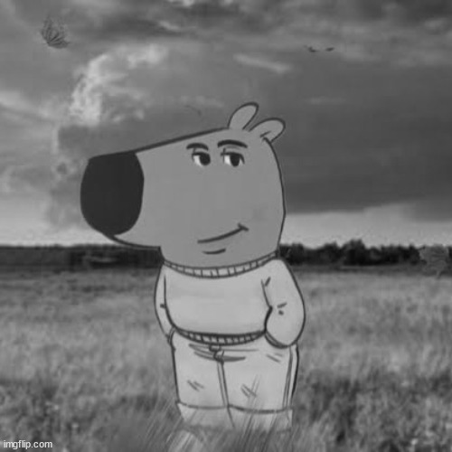 Chill guy in World War 1 | image tagged in chill guy | made w/ Imgflip meme maker