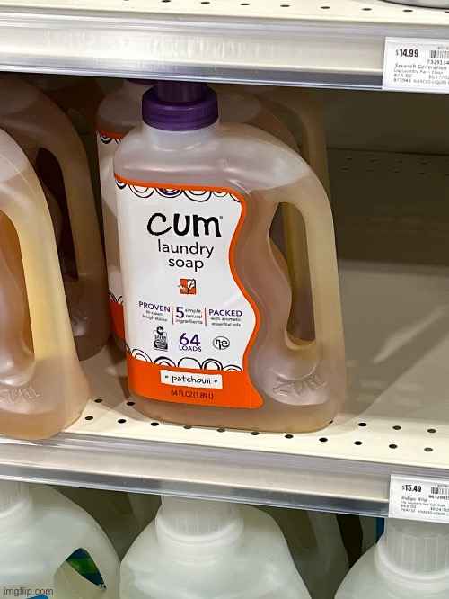 shitpost | image tagged in cum soap,cum,laundry detergent,shitpost,zum bar soap,don't drop the soap | made w/ Imgflip meme maker