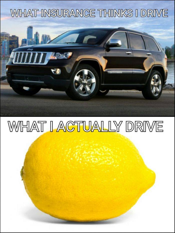 Lemon of a Car Ad Blank Meme Template