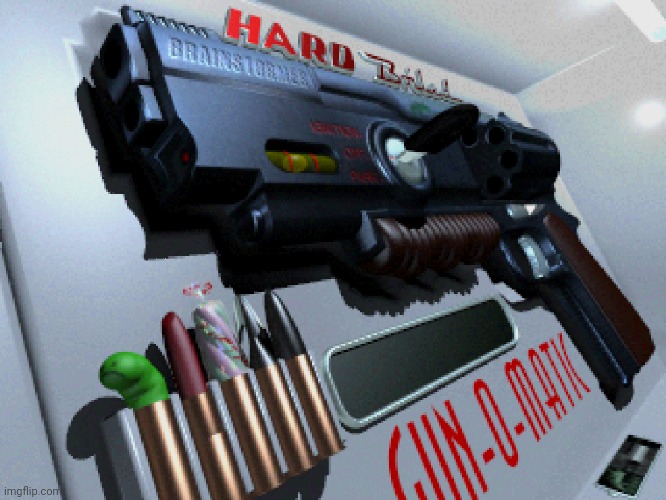 Hard Boiled Gun O matic | image tagged in hard boiled gun o matic | made w/ Imgflip meme maker