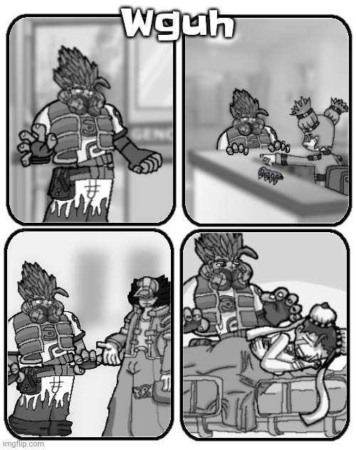 Slap happy rhythm busters loss | Wguh | image tagged in slap happy rhythm busters loss | made w/ Imgflip meme maker