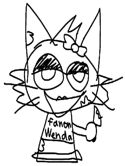 Fanon Wenda Blank Meme Template