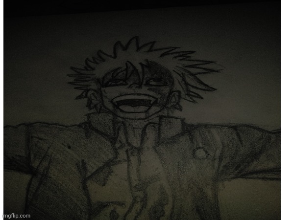 I know it’s pretty difficult to see since I drew this at night but if you can, rate this on a scale of 1-10 | made w/ Imgflip meme maker