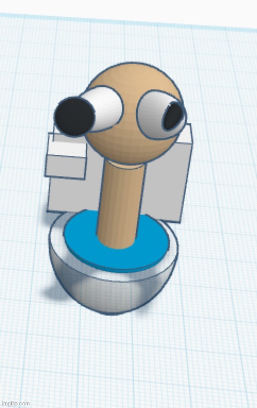first time using tinkercad | made w/ Imgflip meme maker