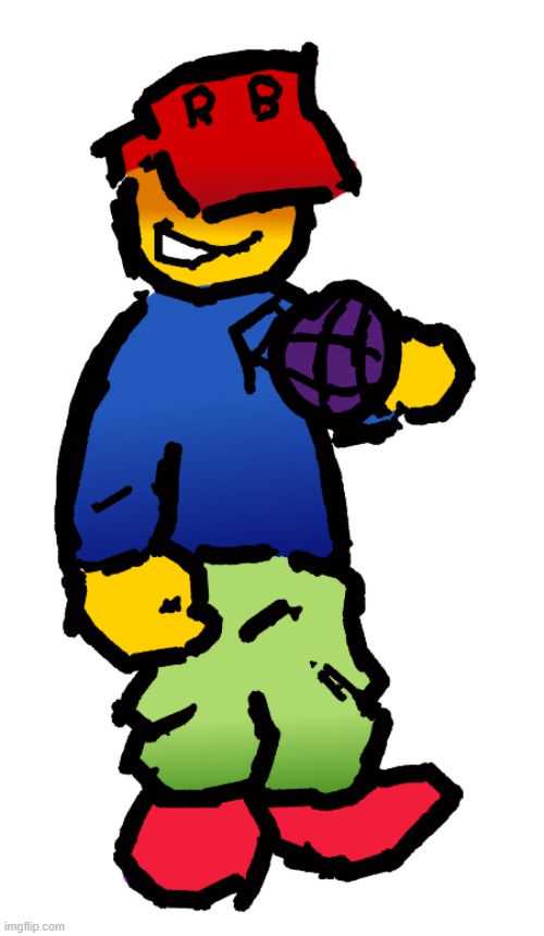 my roblox avatar in the 17bucks artstyle lol | made w/ Imgflip meme maker