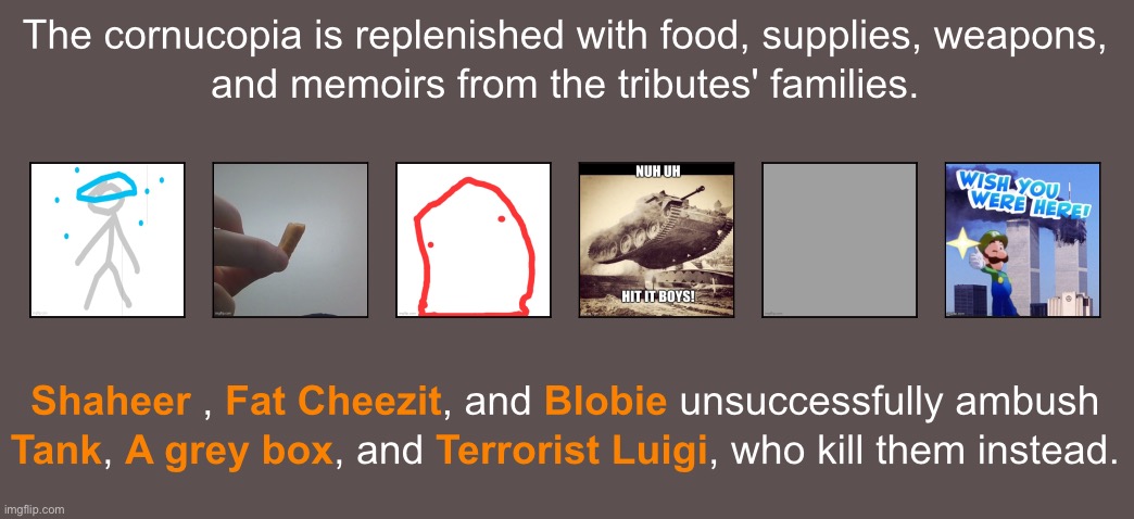 The Feast - SHIT IS FINNA INTENSE VOTE NOW ON WHO WINS!! | made w/ Imgflip meme maker
