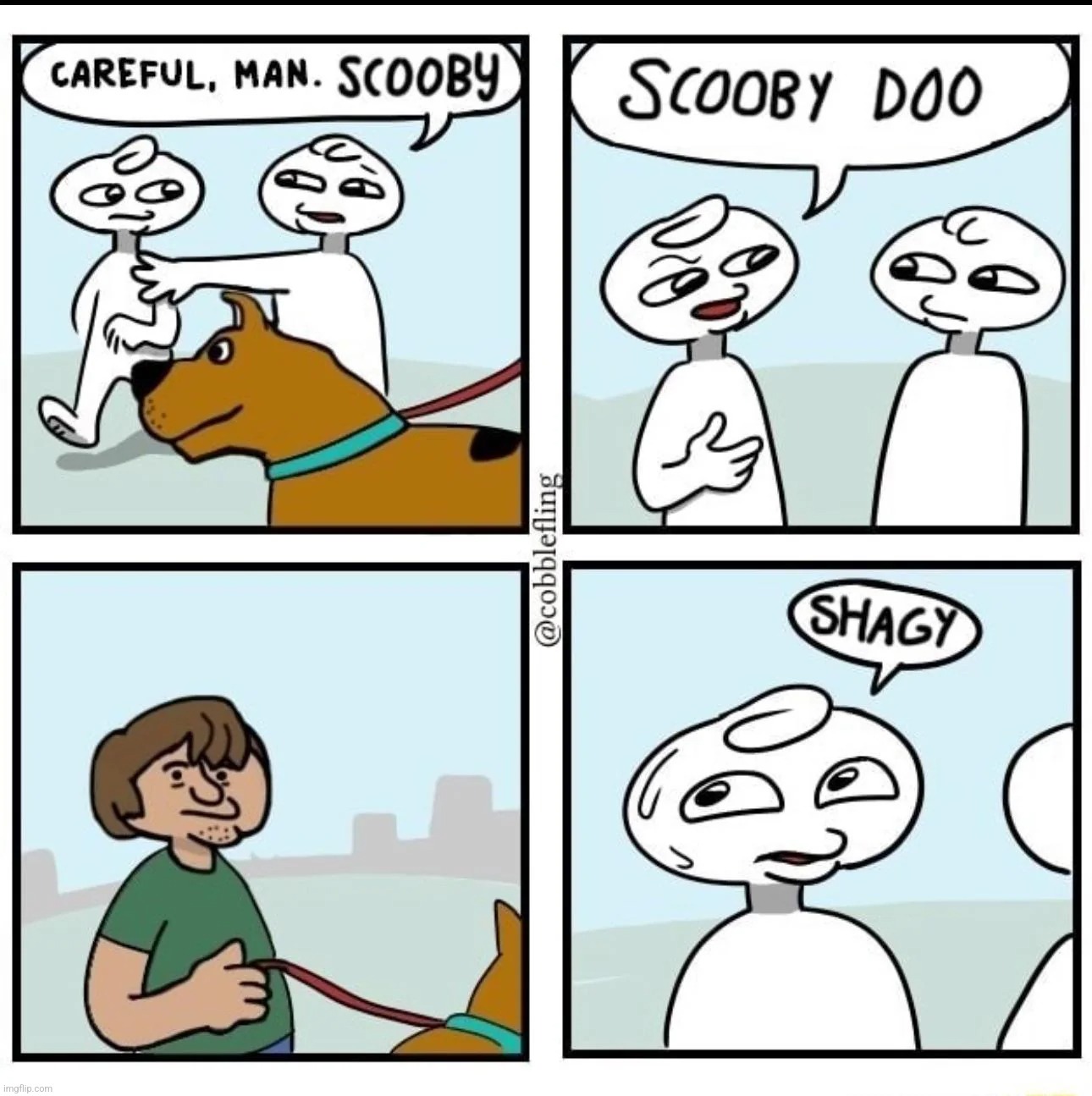 stonetoss if it was fucking dooby doo | made w/ Imgflip meme maker