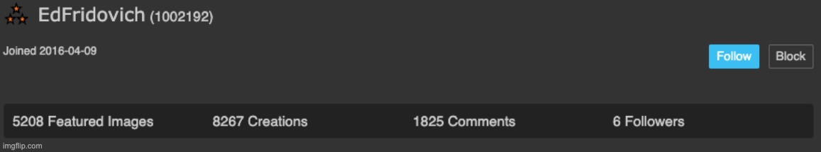 1M points to 6 followers is an insane ratio | made w/ Imgflip meme maker