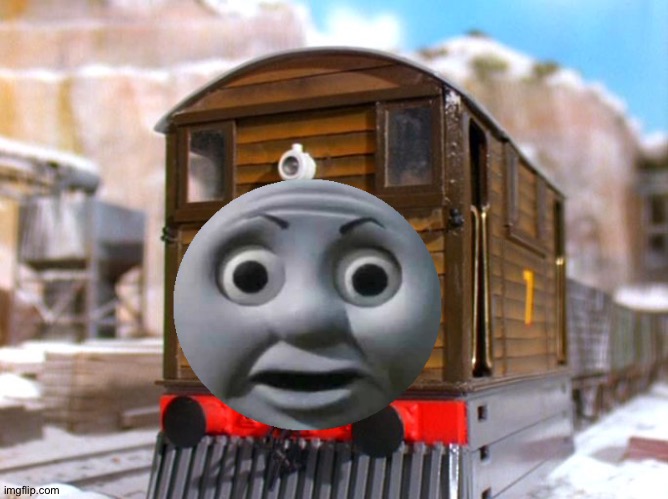 O face toby | image tagged in toby the tram engine | made w/ Imgflip meme maker