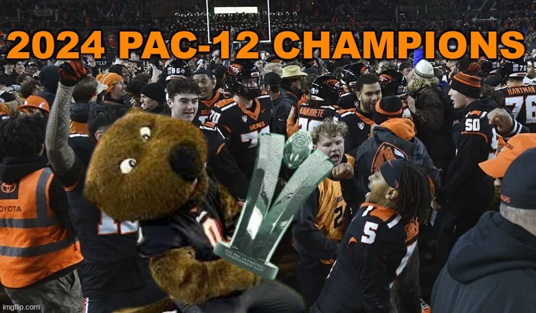 Pac-2 Champions | image tagged in memes,college football,football | made w/ Imgflip meme maker