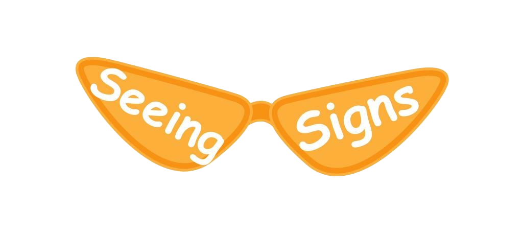 sign glasses Blank Meme Template