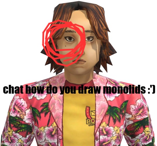 any help is amazing | chat how do you draw monolids :') | made w/ Imgflip meme maker