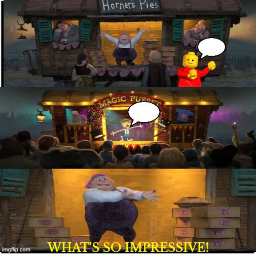 pinocchio overshadowing jack horner Blank Meme Template