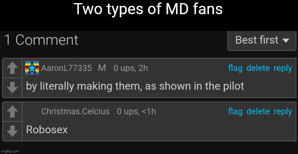 Two types of MD fans | made w/ Imgflip meme maker